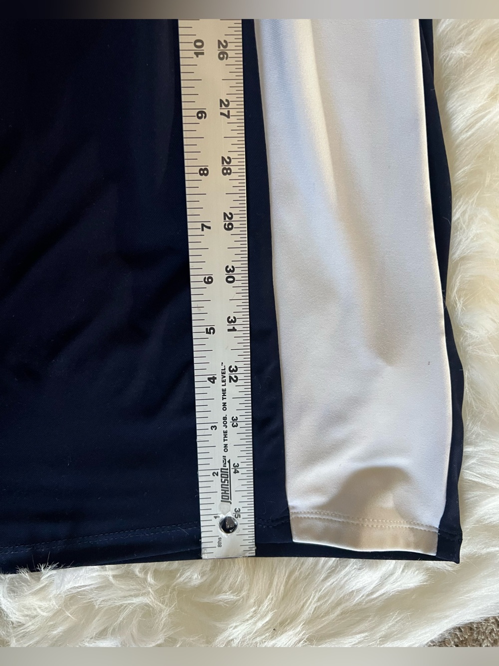 Lauren Ralph Lauren Essentials navy & white form fitted dress sz 6 $134MSRP - Picture 8 of 10